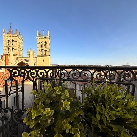 La Terrasse, Vue Sur Les Toits De Montpellierアパートメント エクステリア 写真
