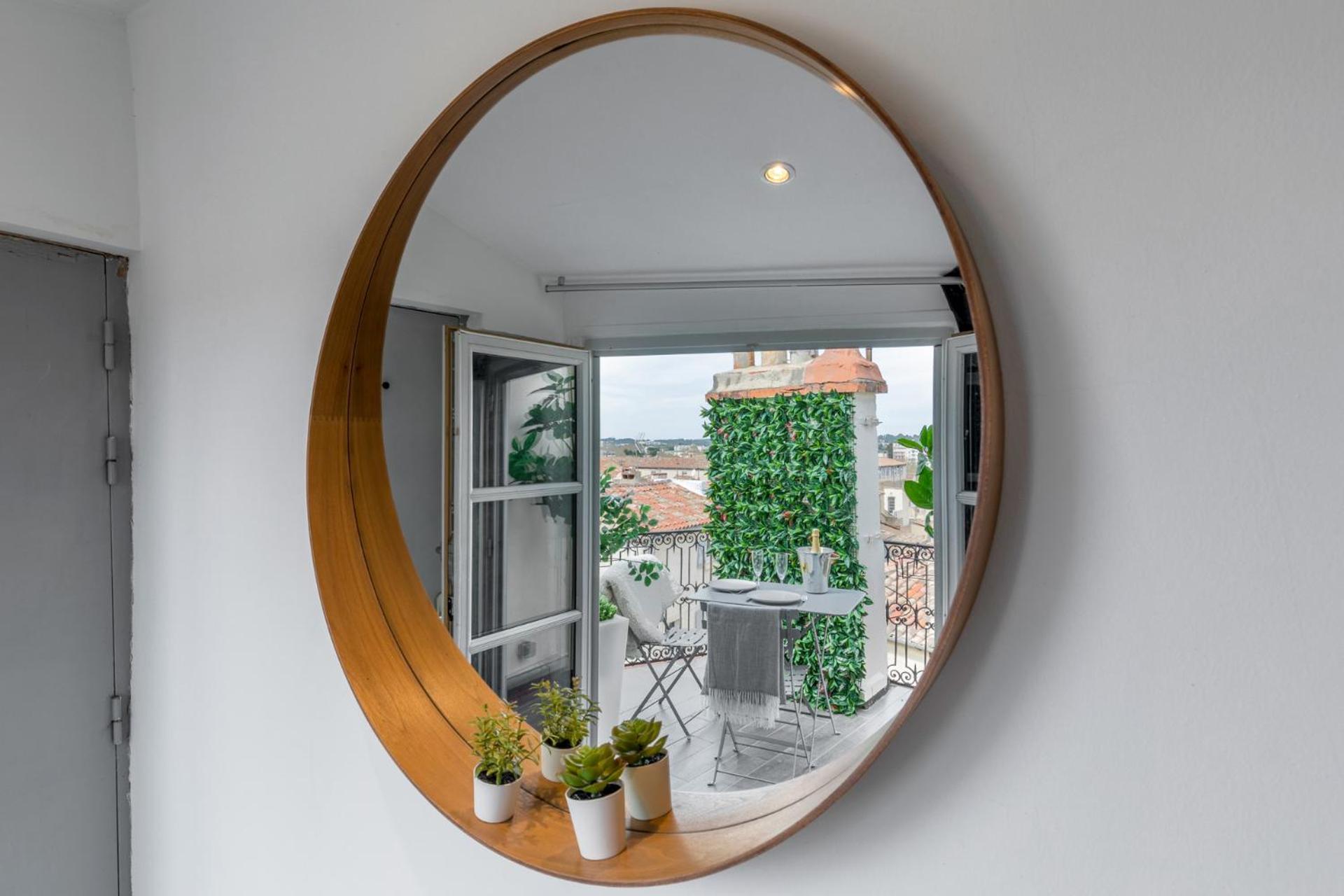 La Terrasse, Vue Sur Les Toits De Montpellierアパートメント エクステリア 写真